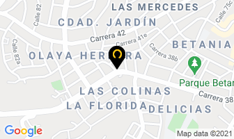 Mapa de Aprendiendo A. Conducir en Barranquilla