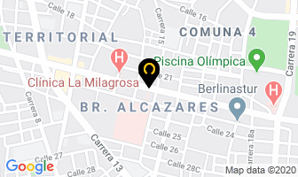 Mapa de Aprendo Asistencia Integral en Santa Marta