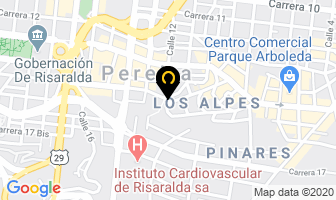 Mapa de Aprosalud en Pereira