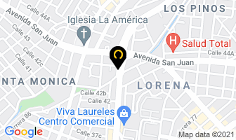 Mapa de Aps Ltda Capacitación en Medellín