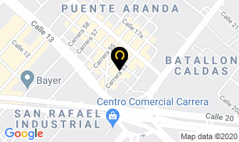 Mapa de Aqb Asociados Ltda. en Bogotá D.C