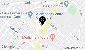 Mapa de Aqua Perfumes & Cosméticos en Montería