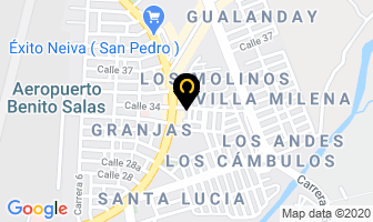 Mapa de Aquateknica Ltda en Neiva