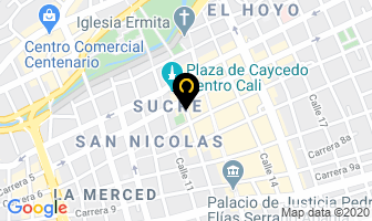 Mapa de Aqui Es Colombia en Cali