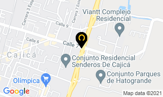 Mapa de Aquí Ltda en Tocancipá