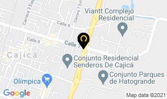 Mapa de Aquí Ltda en Bucaramanga