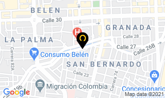 Mapa de Ar Computadores en Medellín
