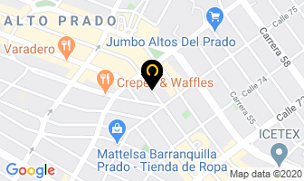 Mapa de Ar Ingenieros Ltda. en Barranquilla