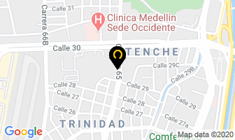 Mapa de A.r. Los Restrepos S.a. en Medellín