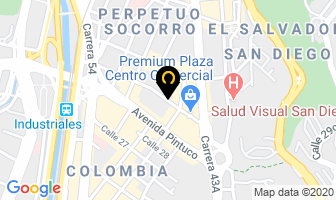 Mapa de A.r Motrix en Medellín