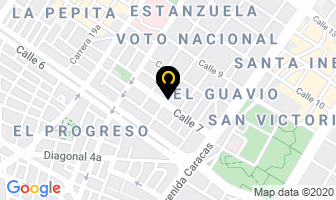Mapa de Ar Partes Ltda en Bogotá D.C