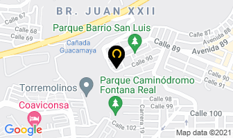 Mapa de Ara Moda en Bucaramanga