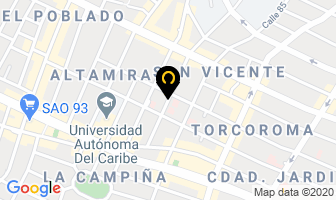 Mapa de Arango José Fernando en Barranquilla