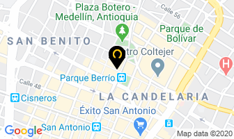 Mapa de Arango Lince Clara María en Medellín