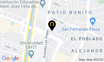 Mapa de Arango Ramos Rosa María en Medellín