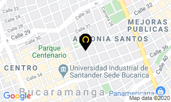 Mapa de Arango Solano Rodolfo en Bucaramanga