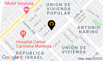 Mapa de Arango Valencia Henry De Jesús en Cali