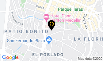 Mapa de Arango Villa Alvaro en Medellín