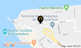 Mapa de Aras Ltda. en Buenaventura