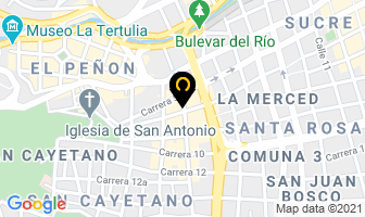 Mapa de Arboleda Distribuciones S.a.s. en Cali