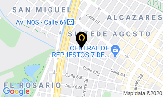 Mapa de Arc Motorsport en Bogotá D.C