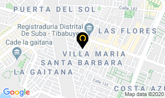 Mapa de .arca Plomería Y Servicios en Bogotá D.C