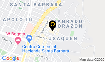 Mapa de Arcanos Mayores en Bogotá D.C