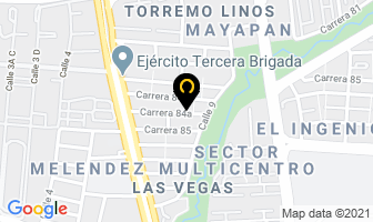 Mapa de Arce William en Cali