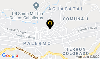 Mapa de Archaux en Cali