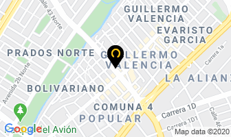 Mapa de Arcigres De Colombia en Cali