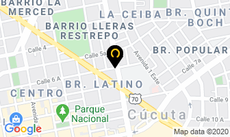 Mapa de Arcillas Zuligres en Cúcuta