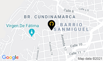 Mapa de Arco Iris Publicidad en Cúcuta
