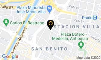 Mapa de Arcos en Medellín