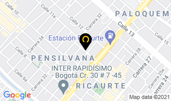 Mapa de Arcos Serviteca en Bogotá D.C