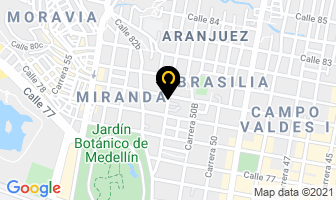 Mapa de Arcoseg en Medellín