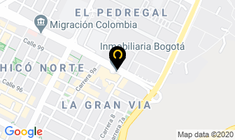Mapa de Arcotecho Colombia S.a.s. en Bogotá D.C