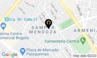 Mapa de Ardiko Catering en Bogotá D.C