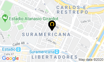 Mapa de Area Publicidad 22 en Medellín