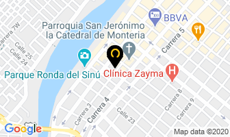 Mapa de Areas Diseños-reformas & Construcciones Ltda. en Montería
