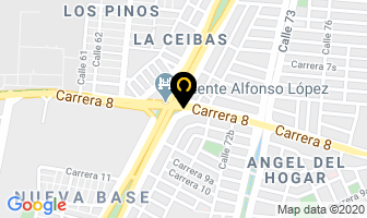 Mapa de Arecuarzos en Cali
