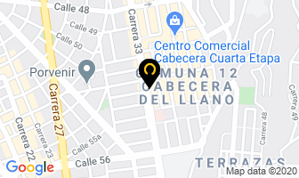 Mapa de Arenas Correa Ramiro en Bucaramanga