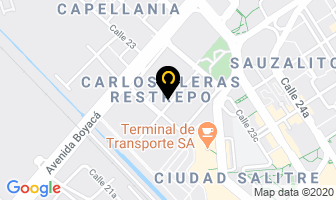 Mapa de Arepa Hot en Bogotá D.C