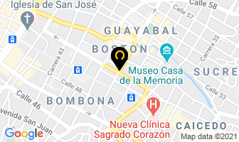 Mapa de Arepas Caseras en Medellín