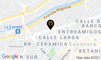 Mapa de Arepas Caseras El Carmelo en Medellín