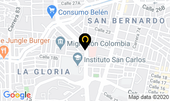 Mapa de Arepas De Chocolo La 80 en Medellín