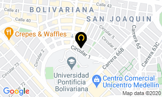 Mapa de Arepas De La Buena en Medellín