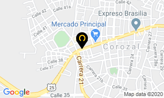 Mapa de Arepas De La Sabana en Corozal