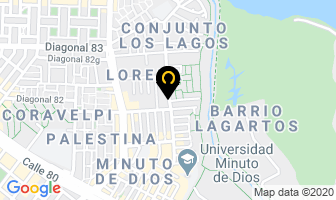 Mapa de Arepas El Carriel en Bogotá D.C