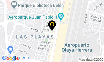 Mapa de Arepas Fer en Medellín