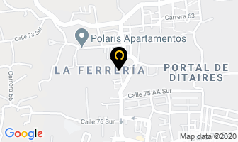 Mapa de Arepas La Luz en Medellín